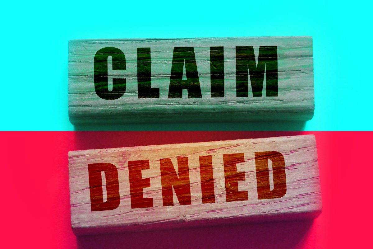 Denied claim for mental health services